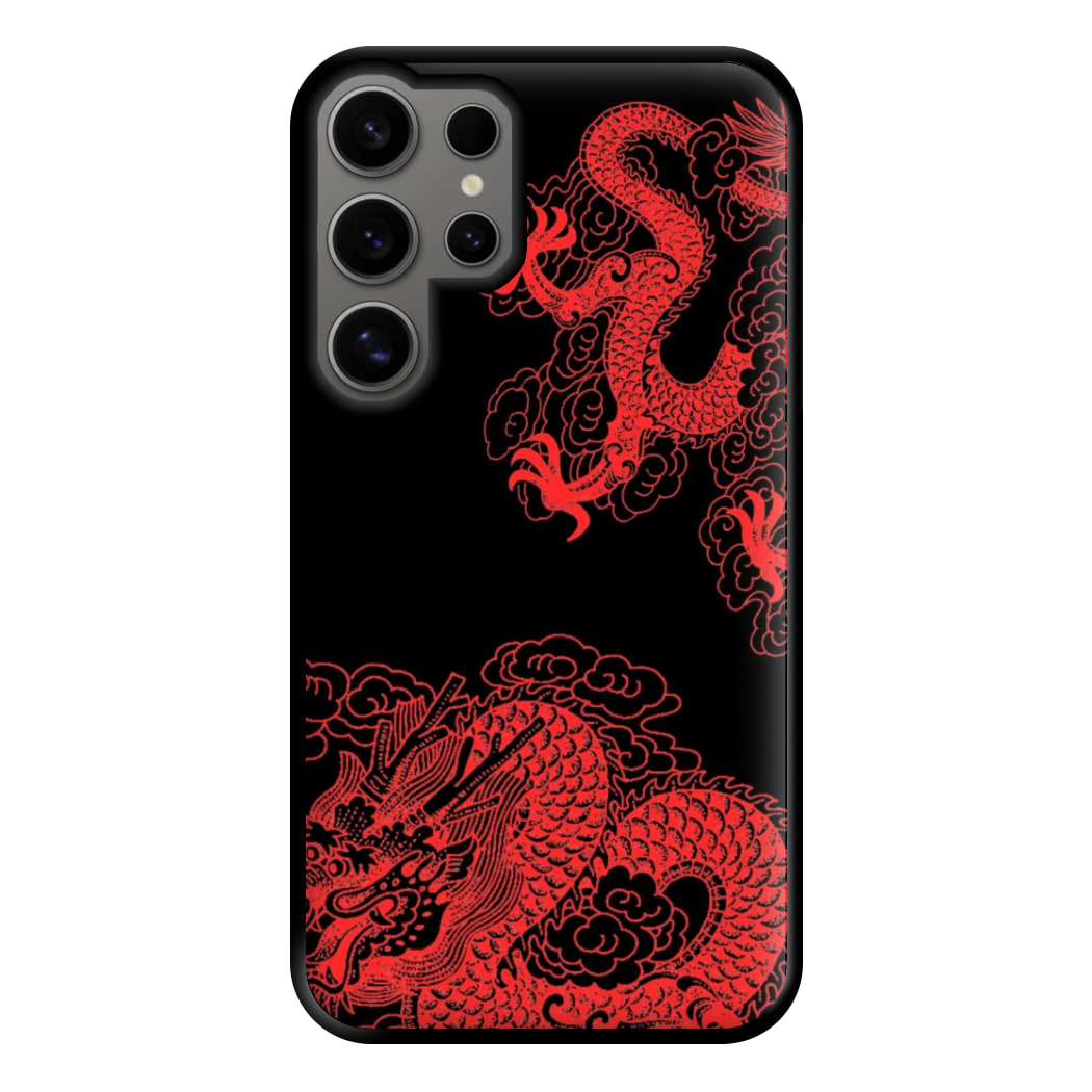 Red Dragon Phone Case for Galaxy S24 Ultra