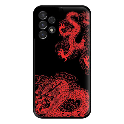 Red Dragon Phone Case for Galaxy A53