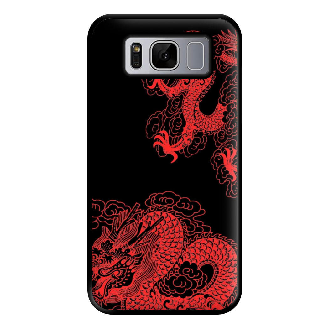 Red Dragon Phone Case for Galaxy S8 Plus