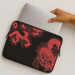 Red Dragon MacBook Case