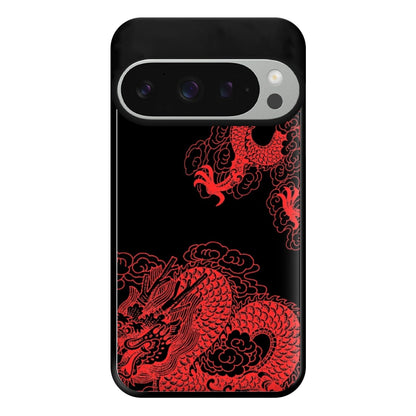 Red Dragon Phone Case for Google Pixel 9 Pro XL