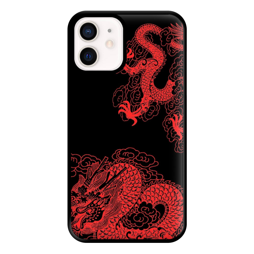 Red Dragon Phone Case for iPhone 13 Mini