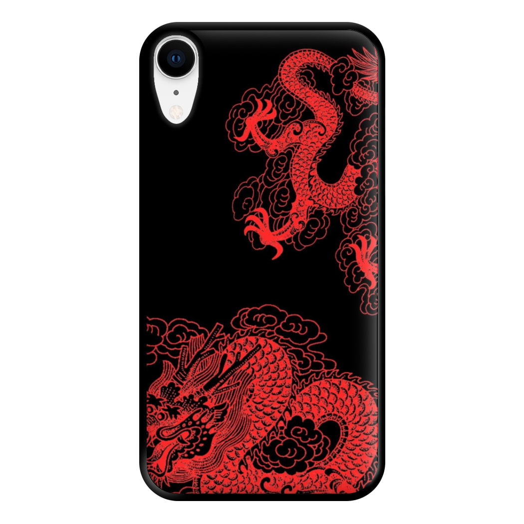 Red Dragon Phone Case for iPhone XR