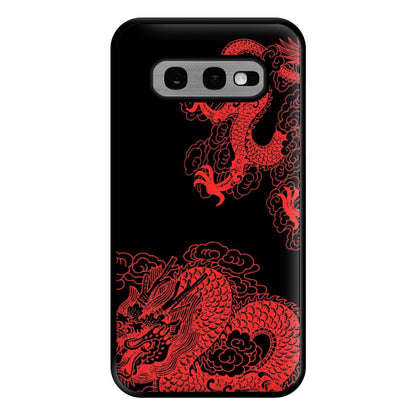 Red Dragon Phone Case for Galaxy S10e