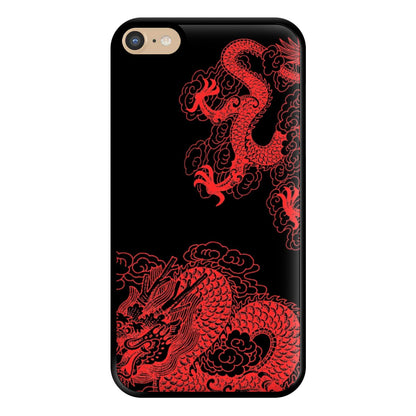 Red Dragon Phone Case for iPhone 6 Plus / 7 Plus / 8 Plus