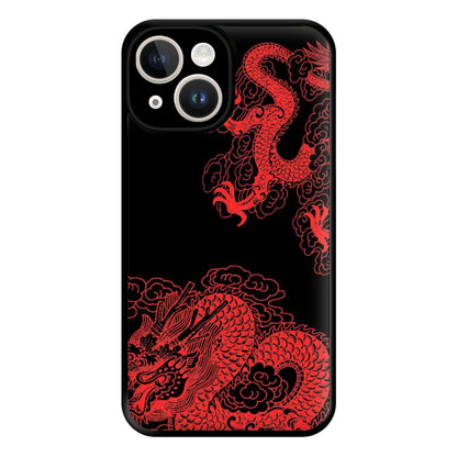 Red Dragon Phone Case for iPhone 14