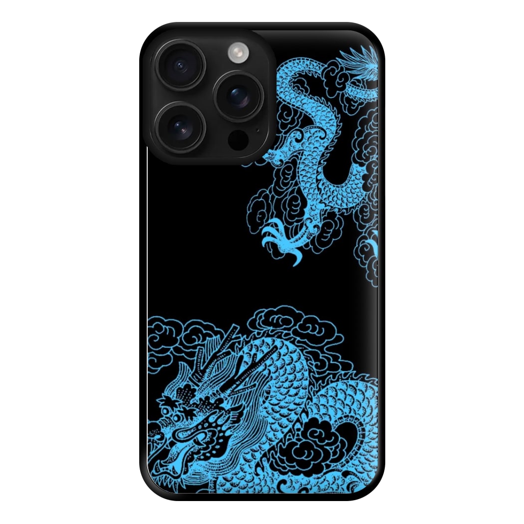 Blue Dragon Phone Case