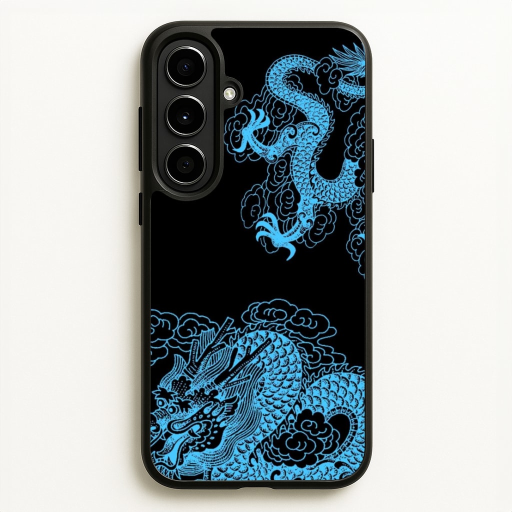 Blue Dragon  - Dragon Phone Case for Galaxy A56