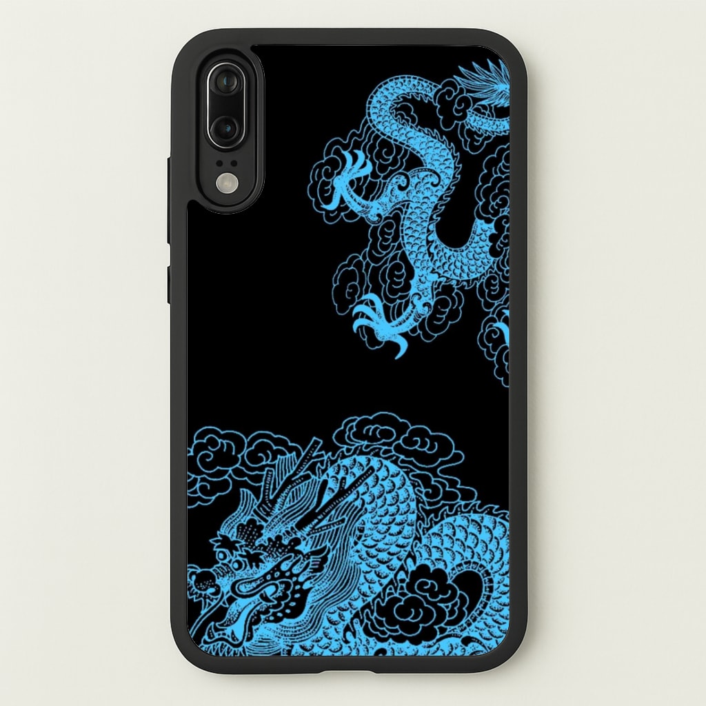 Blue Dragon  - Dragon Phone Case for Huawei P20