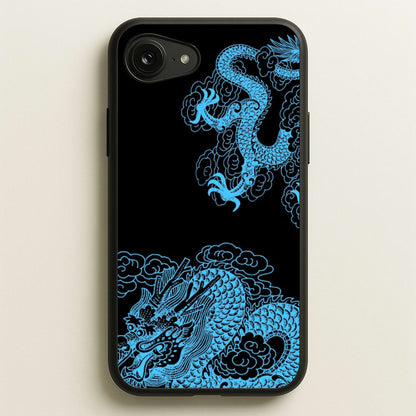 Blue Dragon  - Dragon Phone Case for iPhone 16e