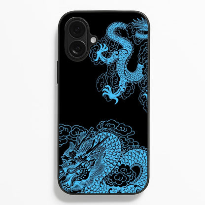 Blue Dragon  - Dragon Phone Case for iPhone 16 Plus