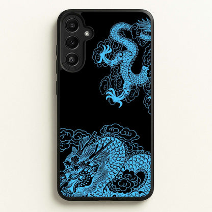 Blue Dragon  - Dragon Phone Case for Galaxy A34