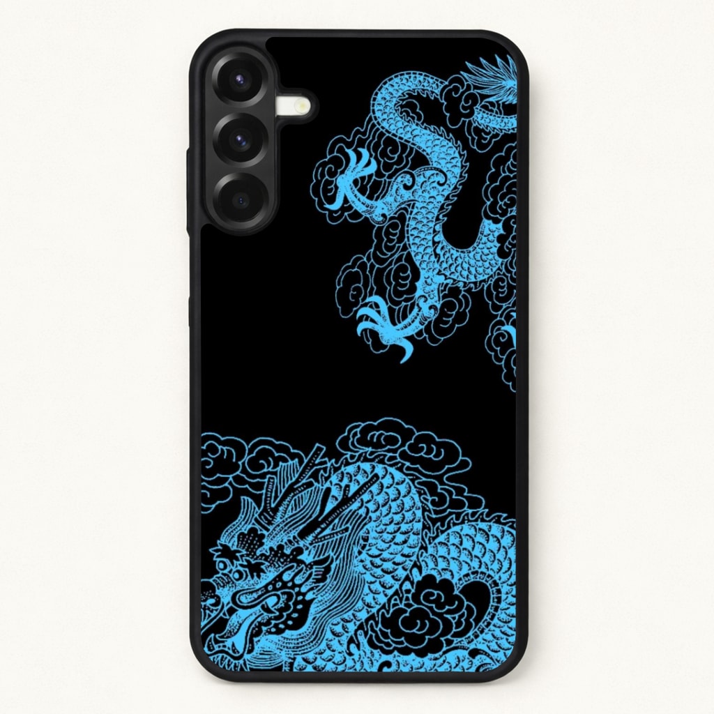 Blue Dragon Phone Case for Galaxy A57