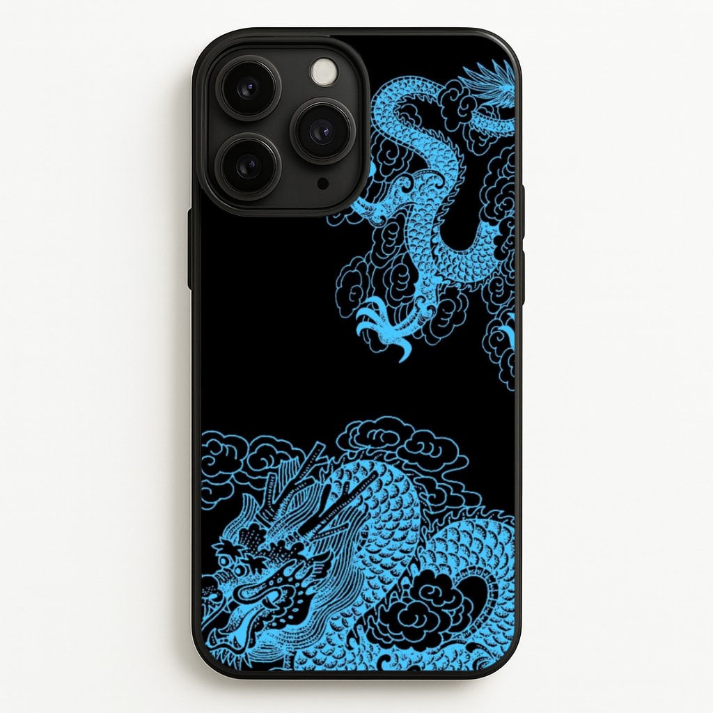 Blue Dragon  - Dragon Phone Case for iPhone 11 Pro