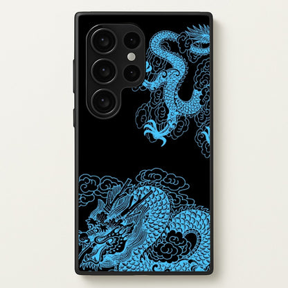 Blue Dragon  - Dragon Phone Case for Galaxy S24 Ultra
