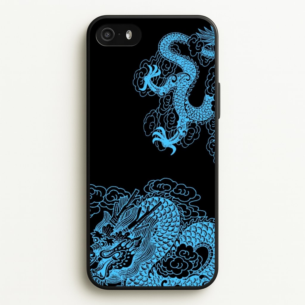 Blue Dragon  - Dragon Phone Case for iPhone 5 / 5s / SE 2016