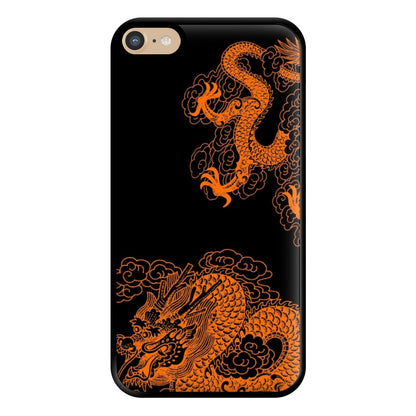 Orange Dragon Phone Case for iPhone 6 Plus / 7 Plus / 8 Plus