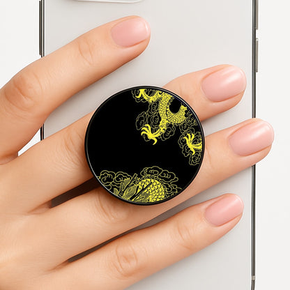 Yellow Dragon Phone Grip