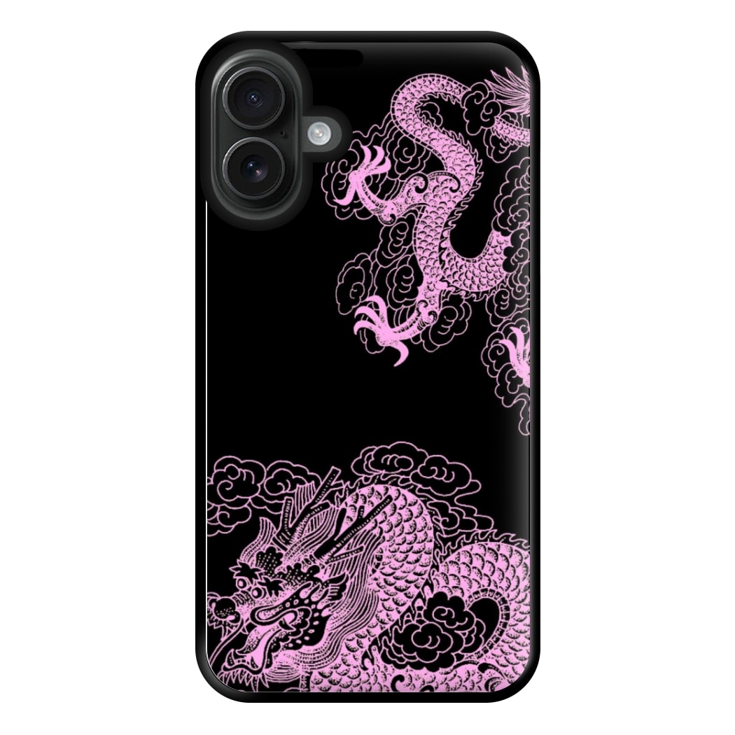 Purple Dragon Phone Case for iPhone 16 Plus