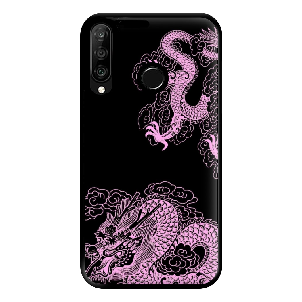 Purple Dragon Phone Case for Huawei P30 Lite