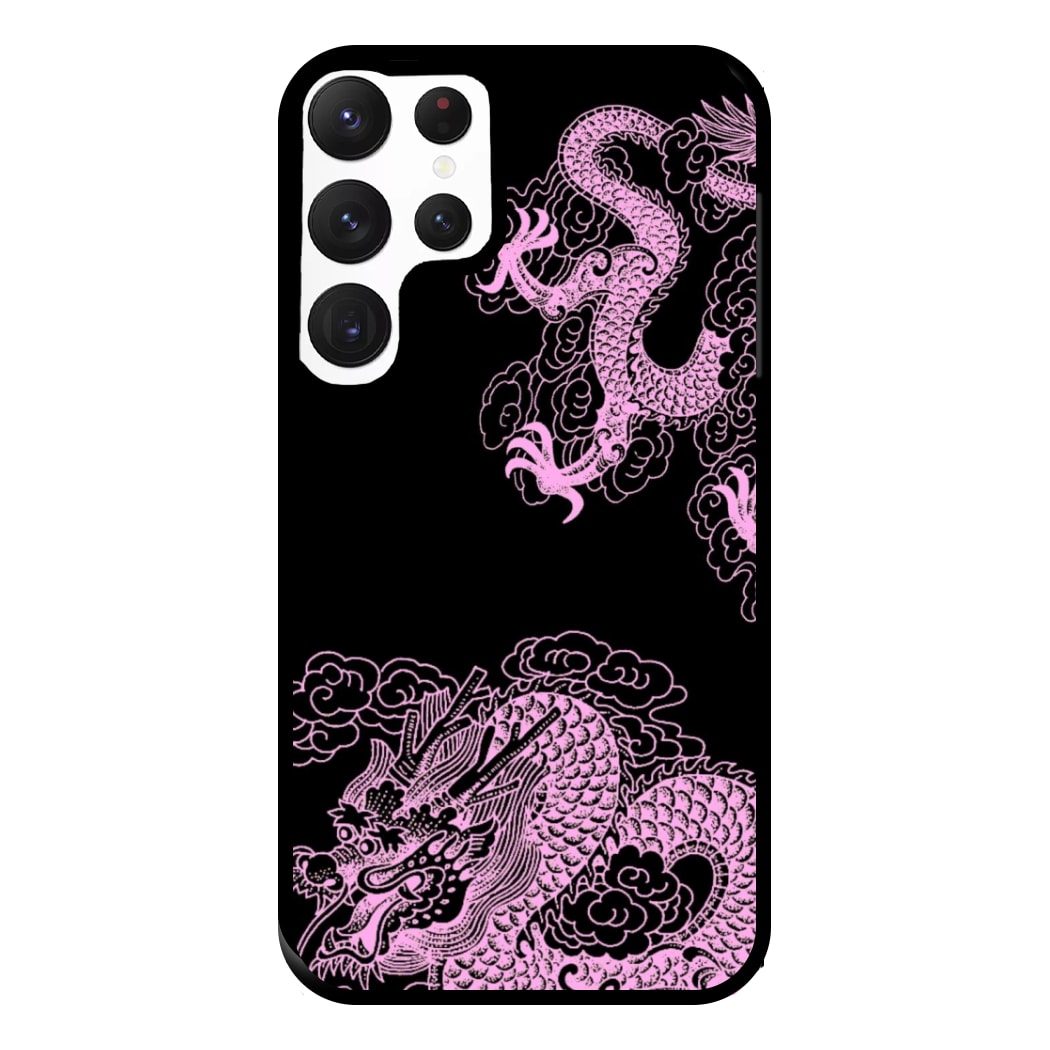 Purple Dragon Phone Case for Galaxy S22 Ultra