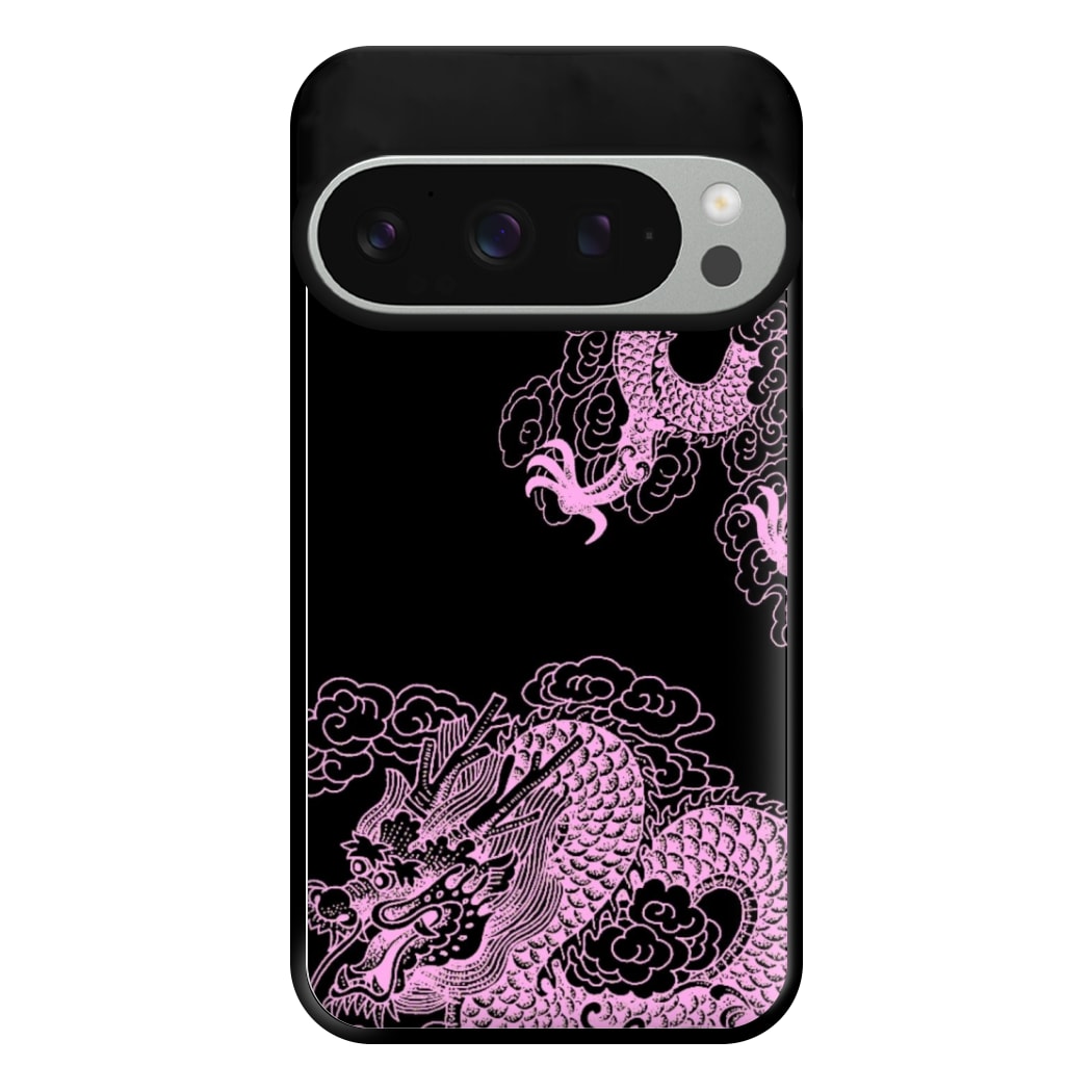 Purple Dragon Phone Case for Google Pixel 9 Pro XL