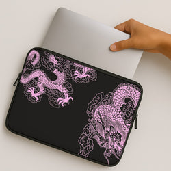 Purple Dragon MacBook Case