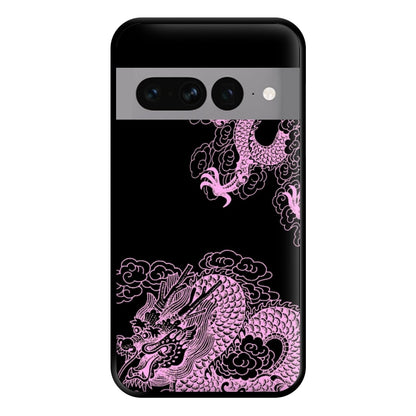 Purple Dragon Phone Case for Google Pixel 7 Pro