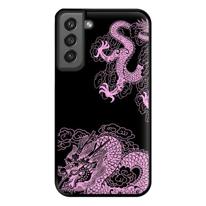 Purple Dragon Phone Case for Galaxy S21FE