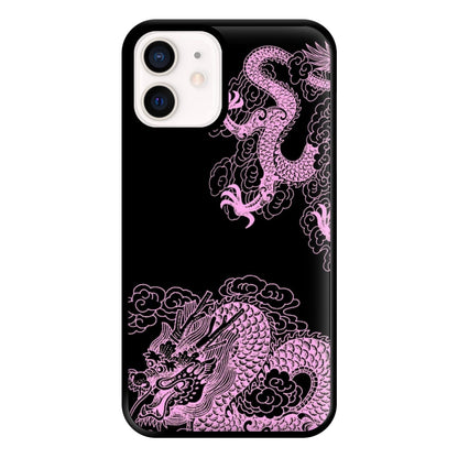 Purple Dragon Phone Case for iPhone 13 Mini