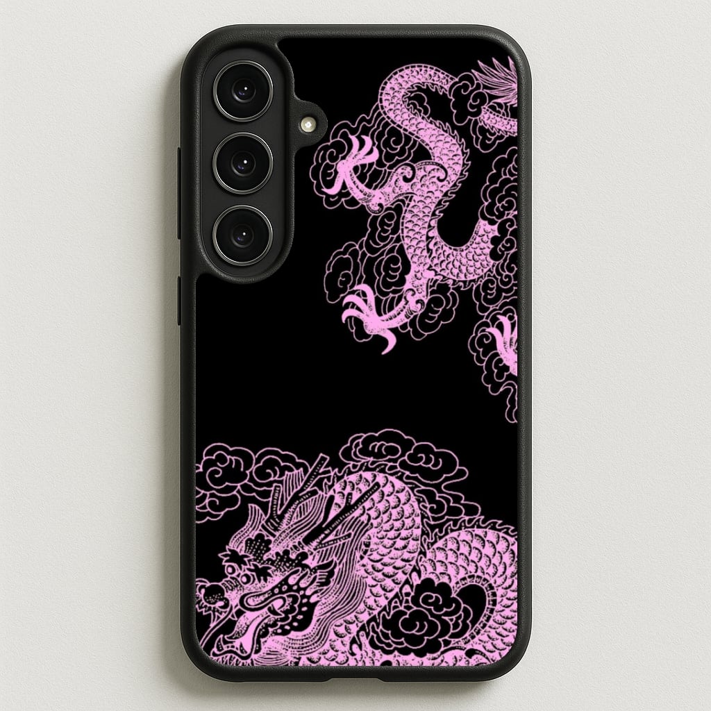 Purple Dragon Phone Case for Galaxy S25FE