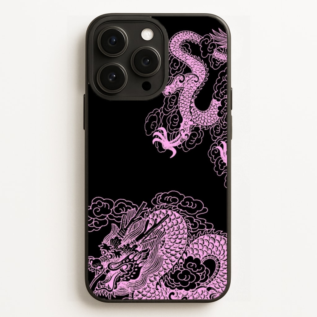 Purple Dragon  - Dragon Phone Case for iPhone 16 Pro Max