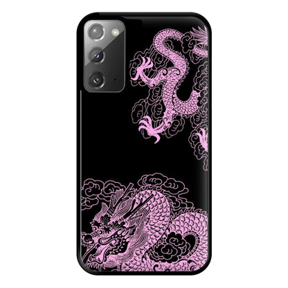 Purple Dragon Phone Case for Galaxy Note 20 Ultra