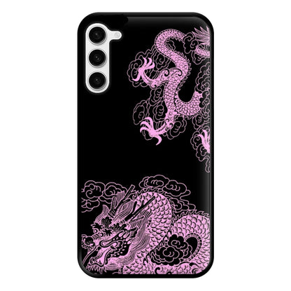 Purple Dragon Phone Case for Galaxy S23 Plus