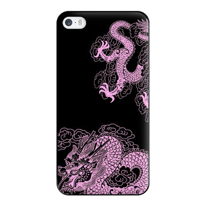 Purple Dragon Phone Case for iPhone 5 / 5s / SE 2016