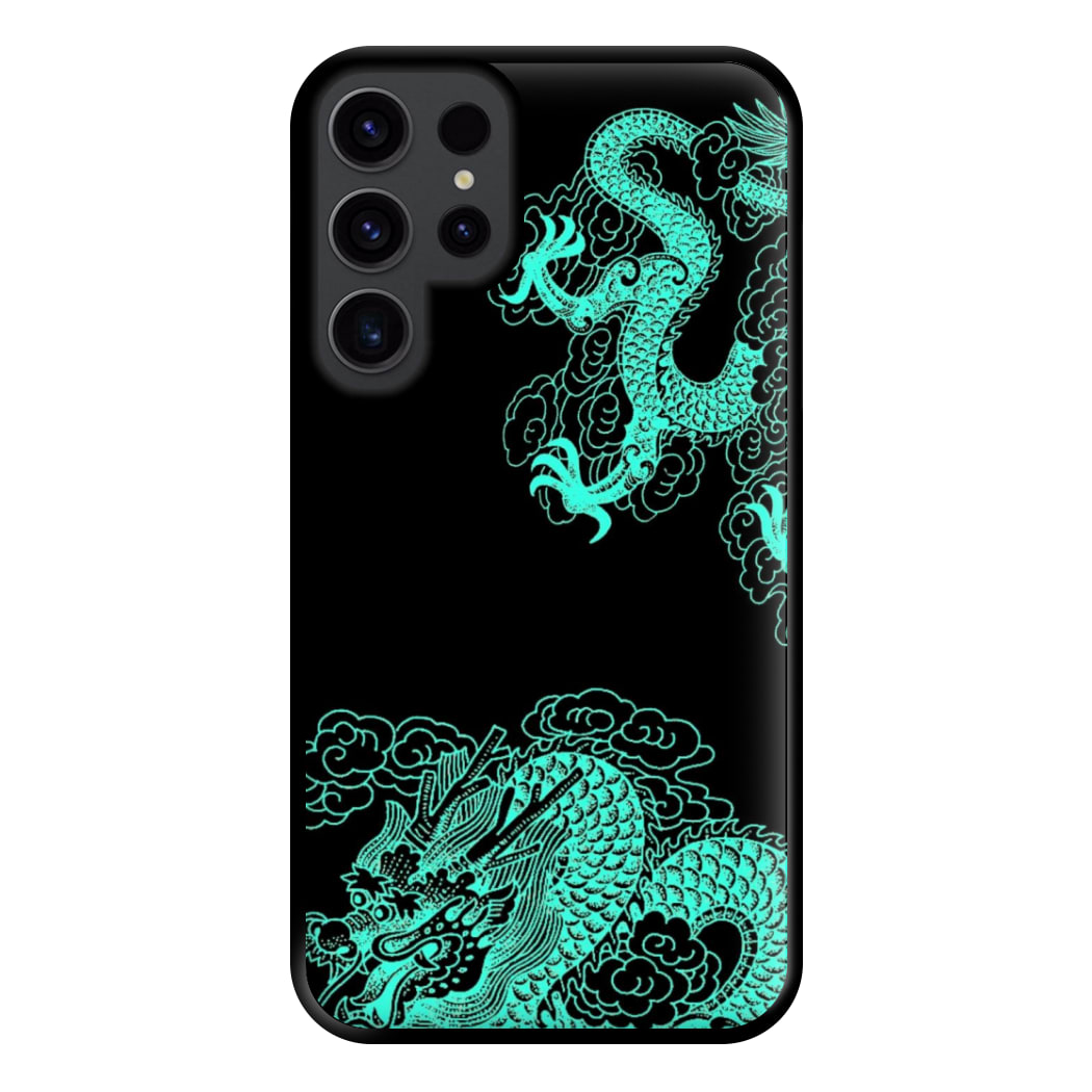 Green Dragon Phone Case for Galaxy S23 Ultra