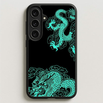 Green Dragon Phone Case for Galaxy S25FE