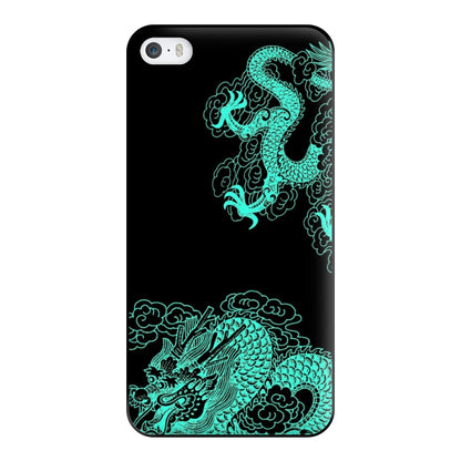 Green Dragon Phone Case for iPhone 5 / 5s / SE 2016