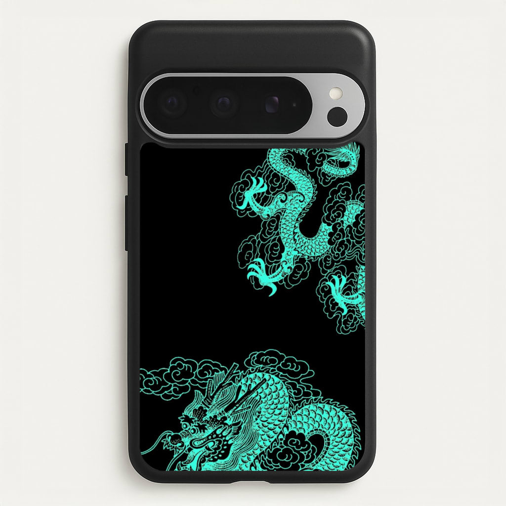 Green Dragon  - Dragon Phone Case for Google Pixel 9 Pro XL