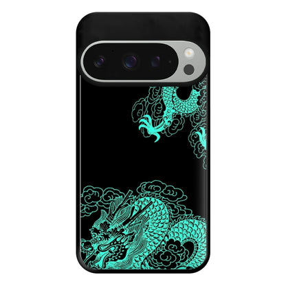 Green Dragon Phone Case for Google Pixel 9 Pro XL