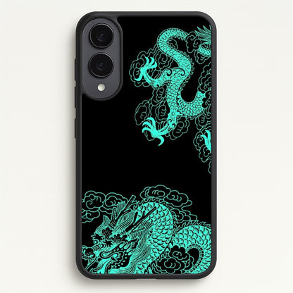Green Dragon  - Dragon Phone Case for Galaxy S25 Edge