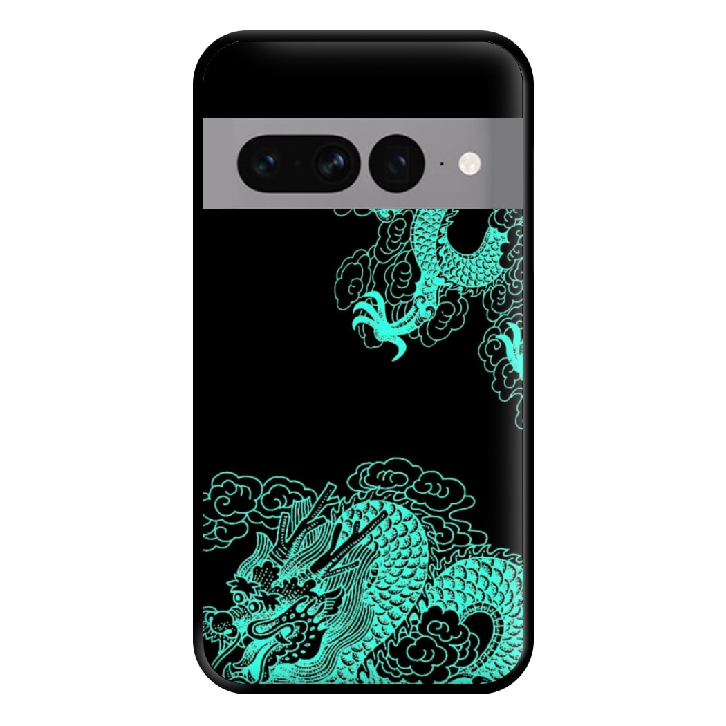 Green Dragon Phone Case for Google Pixel 7 Pro