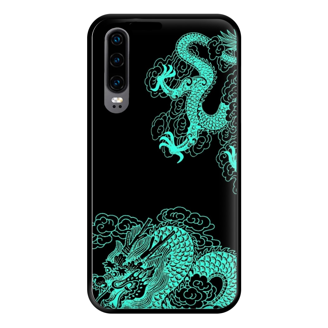 Green Dragon Phone Case for Huawei P30