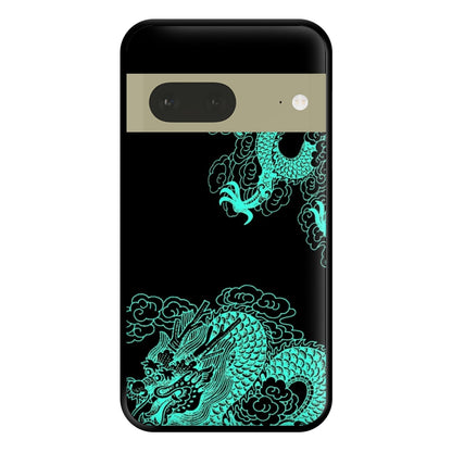 Green Dragon Phone Case for Google Pixel 7a