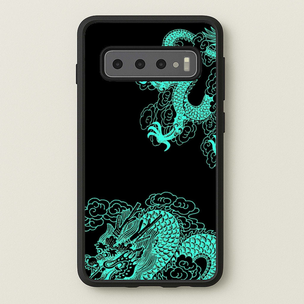 Green Dragon  - Dragon Phone Case for Galaxy S10 Plus