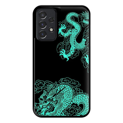 Green Dragon Phone Case for Galaxy A52 / A52s