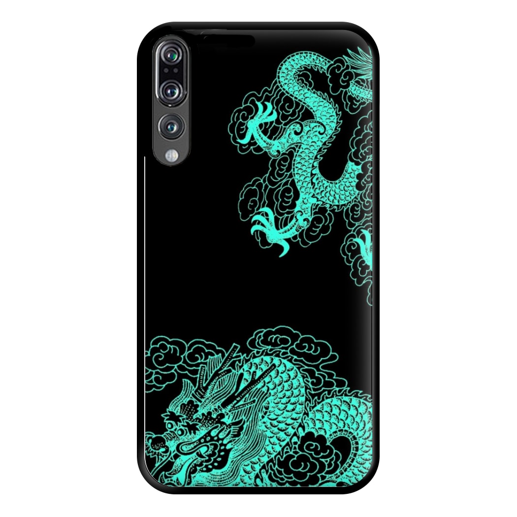 Green Dragon Phone Case for Huawei P20 Pro