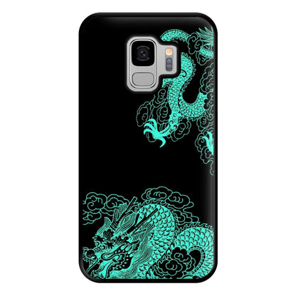 Green Dragon Phone Case for Galaxy S9 Plus