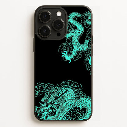 Green Dragon  - Dragon Phone Case for iPhone 16 Pro Max
