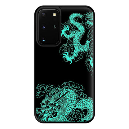 Green Dragon Phone Case for Galaxy S20 Plus